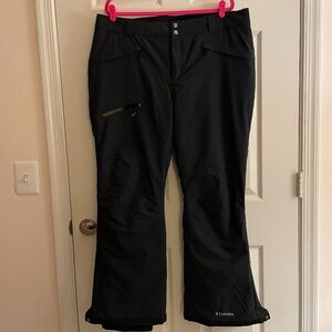 Columbia Black Women's Bugaboo Snow Pants Size 1X
